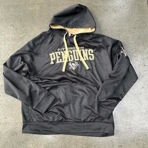 Y2K Pittsburgh Penguins NHF Licensed Size Large Hoodie Sweatshirt